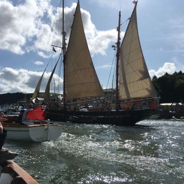 Dartmouth regatta Classic boats